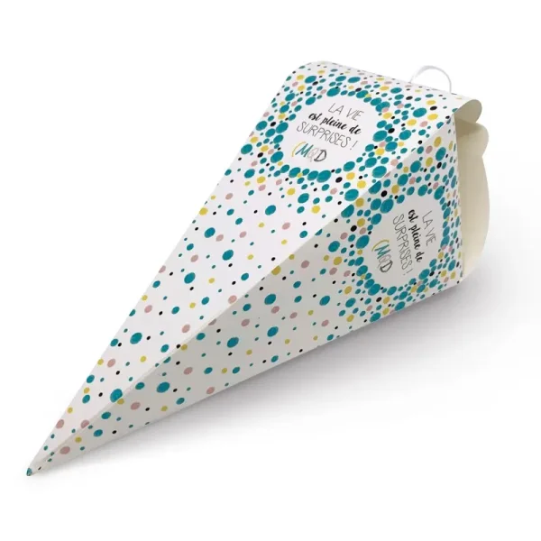 Emballage cadeau cornet – Image 2