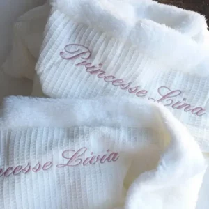 Couverture polaire bébé personnalisée