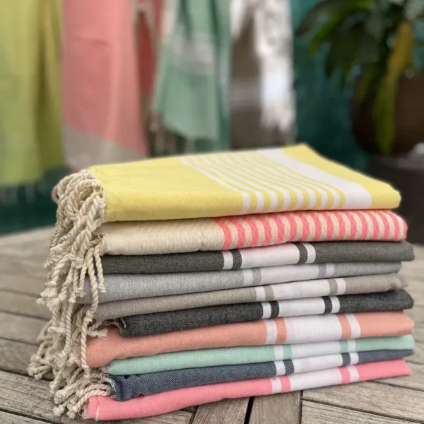 Serviette de plage personnalisée ou fouta – Image 4