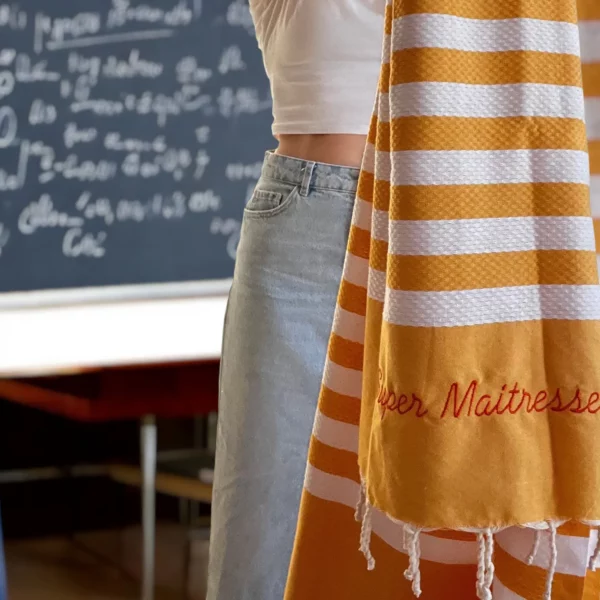 Serviette de plage personnalisée ou fouta – Image 6